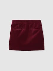 Reiss Dark Red Wren Skirt - Image 2 of 8