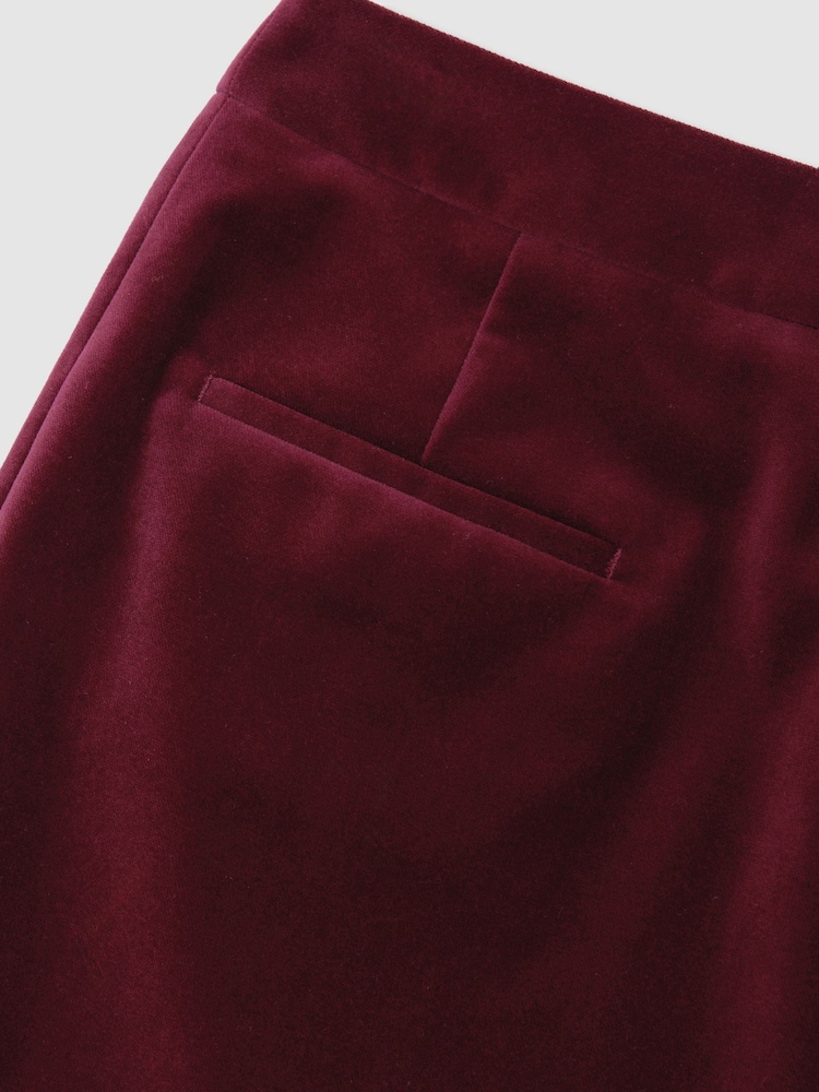 Reiss Dark Red Wren Skirt - Image 8 of 8