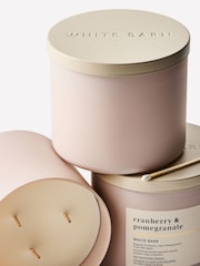 Bath & Body Works Cranberry & Pomegranate 3Wick Candle 104g - Image 2 of 4
