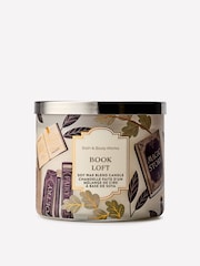 Bath & Body Works Book Loft 3-Wick Candle 411g - Image 1 of 4