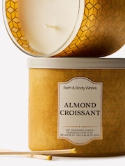 Bath & Body Works Almond Croissant 3-Wick Candle 411g - Image 2 of 4