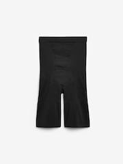 Black Thigh Smoother Short Seamless Firm Tummy Control Shaping Briefs - Image 1 of 1