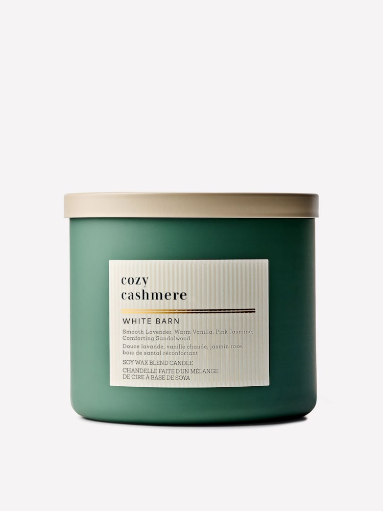 Bath & Body Works Cozy Cashmere 3Wick Candle 104g - Image 1 of 4 Bath & Body Works Cozy Cashmere 3Wick Candle 104g - Image 1 of 4