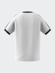 adidas originals White Kids Originals 3-Stripes 100% Cotton T-Shirt - Image 5 of 10