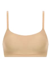 Chantelle Nude Soft Stretch Seamless Padded Bralette Bra - Image 7 of 7