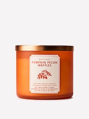 Bath & Body Works Pumpkin Pecan Waffles 3-Wick Candle - Image 1 of 4