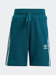 adidas Originals Green Adicolor Shorts T-Shirt Set - Image 8 of 8