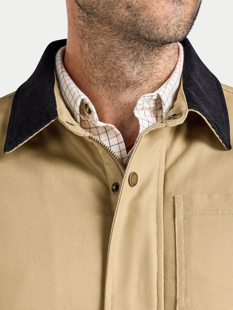 Raging Bull Natural Wadded Canvas Jacket - Image 5 of 5 Raging Bull Natural Wadded Canvas Jacket - Image 5 of 5