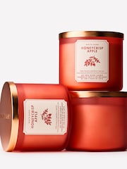 Bath & Body Works Honeycrisp Apple 3-Wick Candle - Image 2 of 5