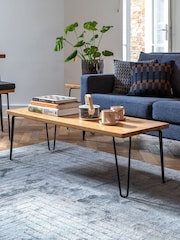 HEAL'S Oak Brunel Coffee Table/TV Stand - Image 1 of 3