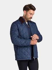 Raging Bull Quilted Cord Collar Jacket - 4의 이미지 2