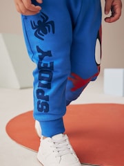 Cobalt Blue Spiderman Sweatshirt and Joggers Set (9mths-8yrs) - Image 5 of 6