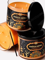Bath & Body Works Pumpkin Carving 3-Wick Candle 411g - Image 2 of 3