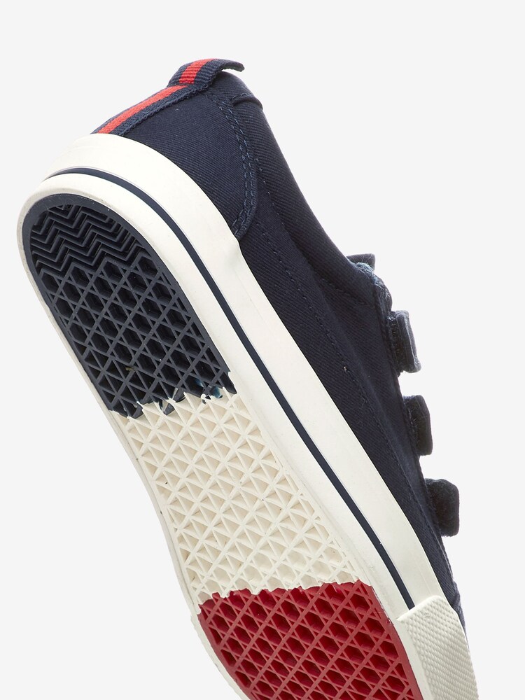 Navy Blue Wide Fit (G) Strap Touch Fastening Shoes - Image 1 of 6