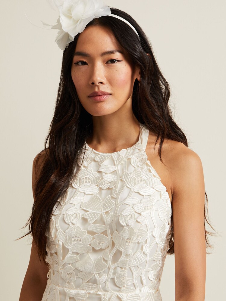 Phase Eight Cream Floral Headband - Image 1 of 3 Phase Eight Cream Floral Headband - Image 1 of 3