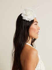 Phase Eight Cream Floral Headband - Image 2 of 3