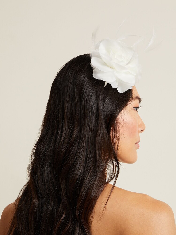 Phase Eight Cream Floral Headband - Image 3 of 3 Phase Eight Cream Floral Headband - Image 3 of 3