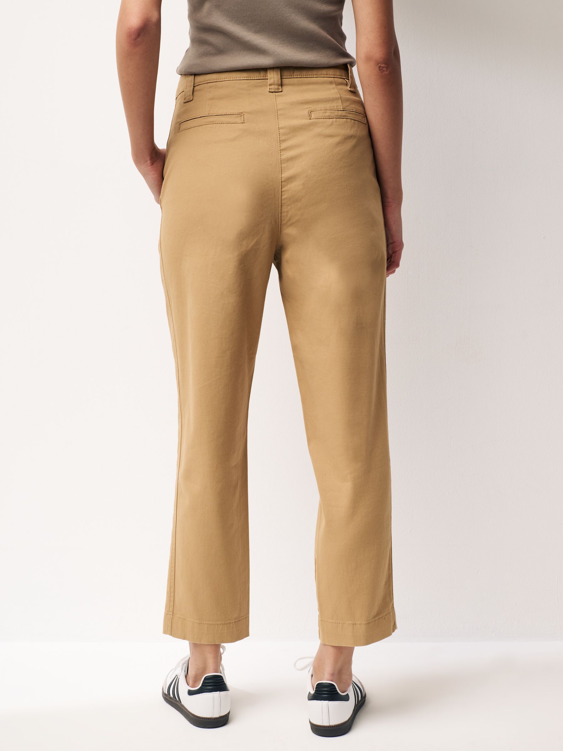 Neutral Tan Brown Chino Trousers