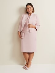 Phase Eight Pink Daisy Peplum Jacket - Image 2 of 5