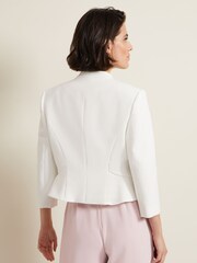 Phase Eight White Peplum Daisy Jacket - Image 2 of 6