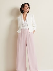 Phase Eight White Peplum Daisy Jacket - Image 3 of 6