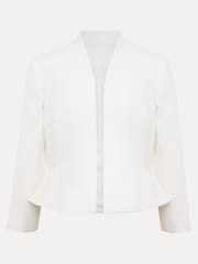 Phase Eight White Peplum Daisy Jacket - Image 6 of 6