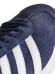 adidas Originals Navy Gazelle Trainers - Image 10 of 11