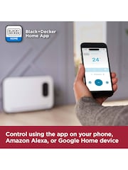 Black & Decker White 2.2KW Smart Convection Turbo Heater - Image 3 of 11