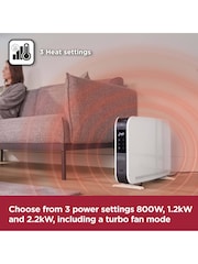 Black & Decker White 2.2KW Smart Convection Turbo Heater - Image 5 of 11