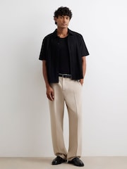 River Island Boxy Fit Plisseskjorte - Bilde 1 av 4