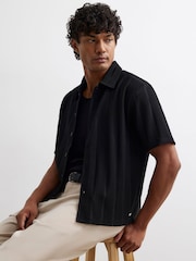River Island Boxy Fit Plisseskjorte - Bilde 3 av 4