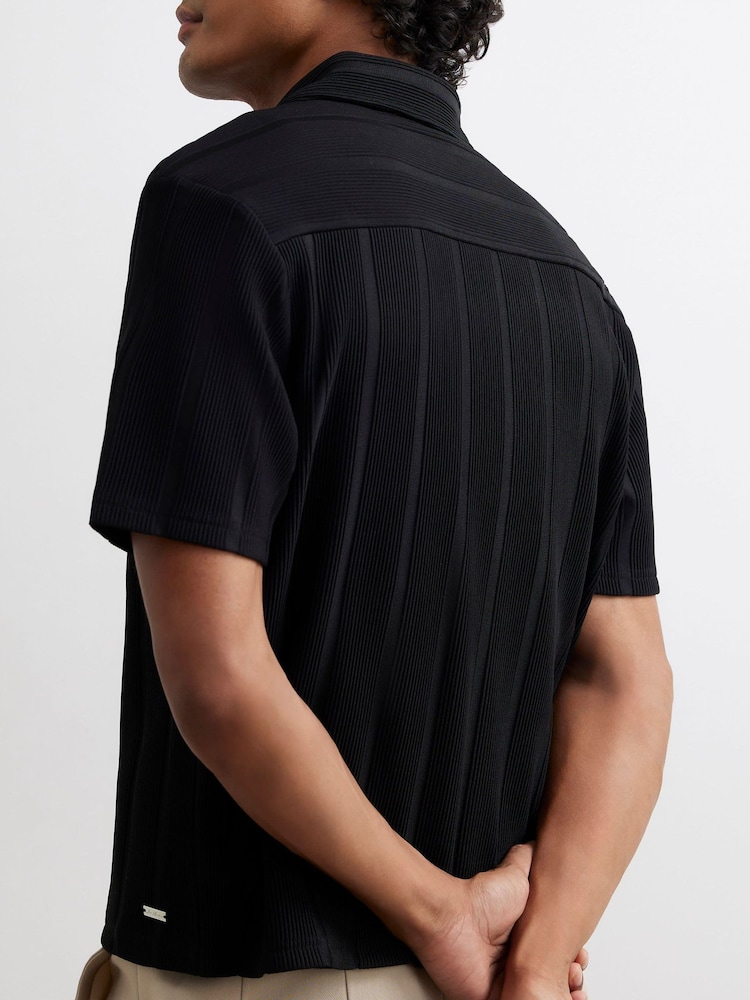 River Island Boxy Fit Plisseskjorte - Bilde 4 av 4