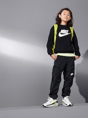 Negro - Sudadera con logo de polar Club de Nike - Imagen 2 de 9