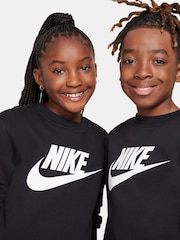 Negro - Sudadera con logo de polar Club de Nike - Imagen 5 de 9