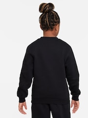 Negro - Sudadera con logo de polar Club de Nike - Imagen 7 de 9