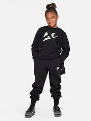 Negro - Sudadera con logo de polar Club de Nike - Imagen 8 de 9
