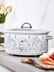 Laura Ashley White 6.5L Slow Cooker - Image 1 of 6