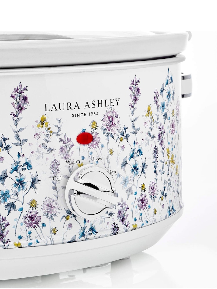 Laura Ashley White 6.5L Slow Cooker - Image 6 of 6