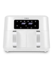 Tower White Vortx 8.5L Dual Basket Air Fryer - Image 1 of 7