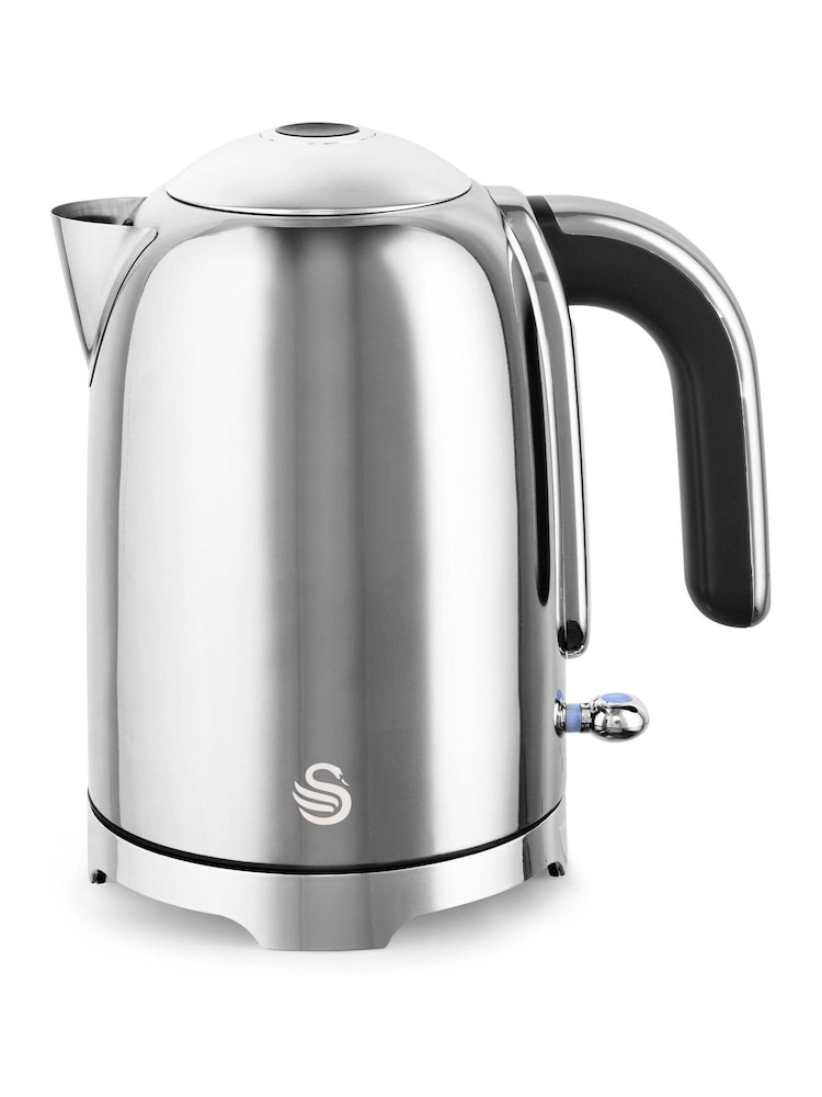 Swan Stainless Steel Solace 1.7L Cordless Kettle - Image 1 of 9