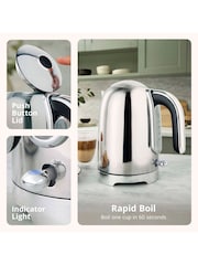 Swan Stainless Steel Solace 1.7L Cordless Kettle - Image 3 of 9
