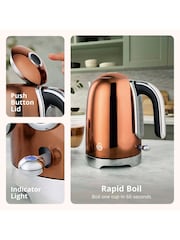 Swan Copper Solace 1.7L Cordless Kettle - Image 3 of 9