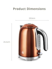 Swan Copper Solace 1.7L Cordless Kettle - Image 6 of 9
