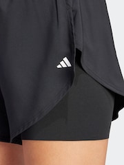 adidas Black Training 2-In-1 Shorts - Image 4 of 4
