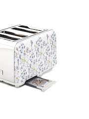 Laura Ashley White 4 Slice Toaster - Image 4 of 7