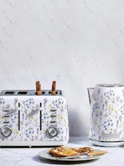 Laura Ashley White 4 Slice Toaster - Image 7 of 7