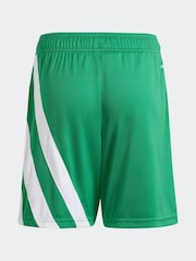 adidas Green/White Fortore 23 Football Shorts - Image 2 of 5