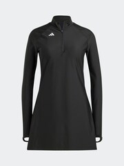 adidas Black 3 Stripes Swim Top - Image 6 of 7