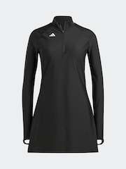 adidas Black 3 Stripes Swim Top - Image 7 of 7