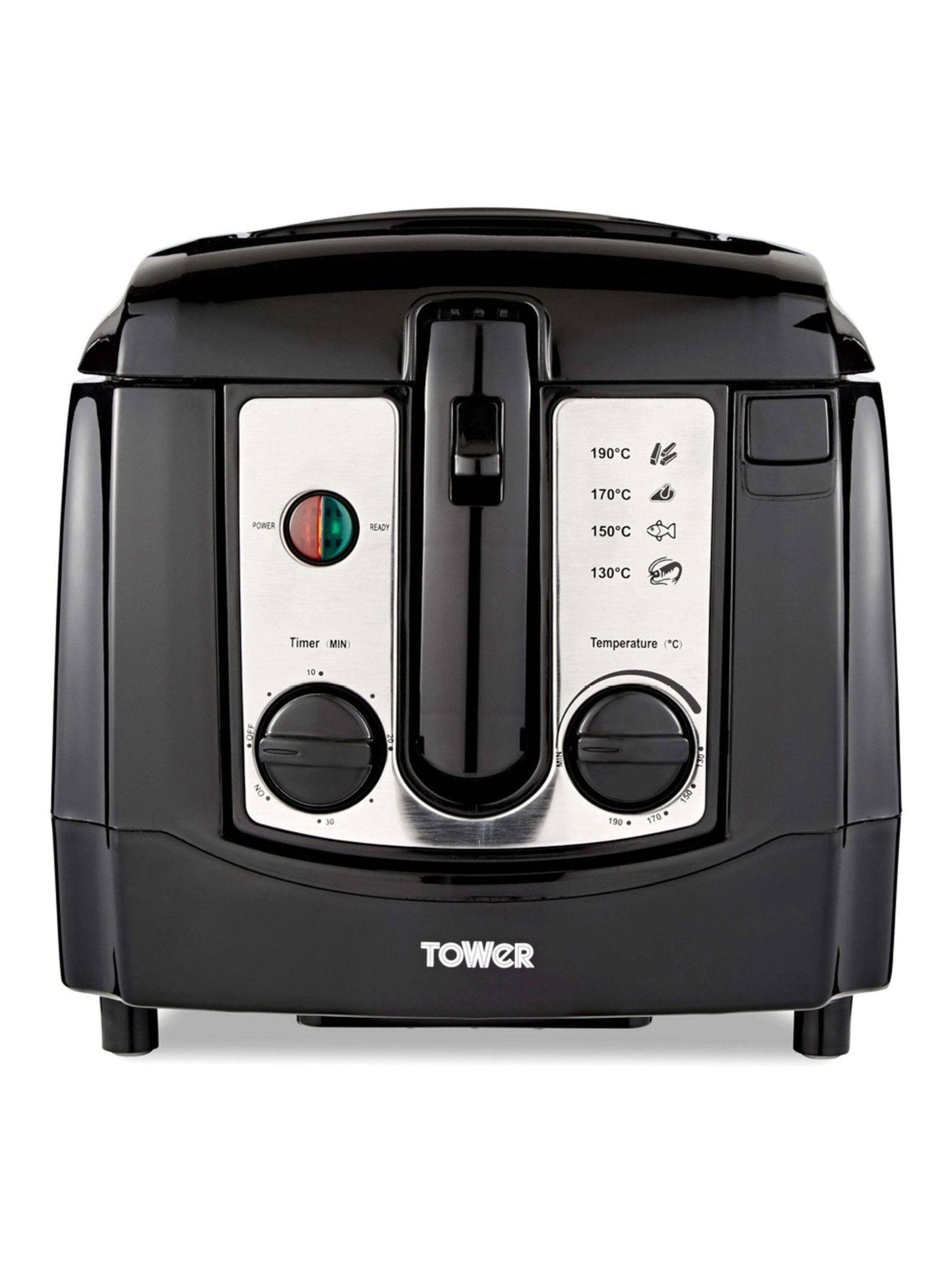 Tower Deep Fat Fryer With Adjustable Thermostat - 3L, 2300W, Black, T17002 - Image 5